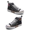 Cloth Shoes Breathable Canvas Shoes Women's Spring and Autumn New Soft-soled Versatile High-top Shoes Children's Trend Casual Board Shoes