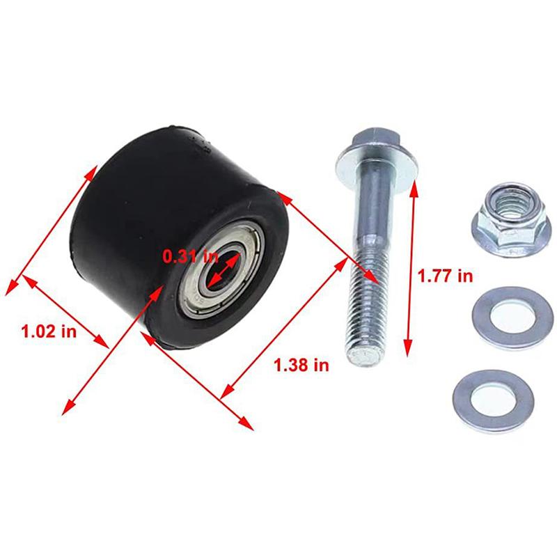 1Pc Motorcycle Chain Tensioner Roller Chain Roller Guide For Yfz 350