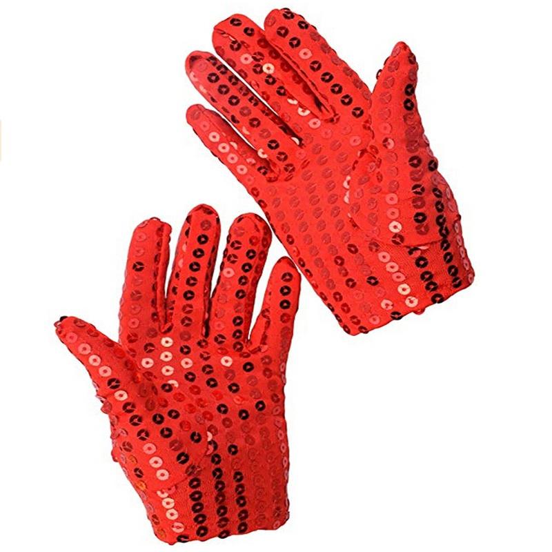 Sequined Gloves Stage Dance Gloves Children Show Dancing Gloves