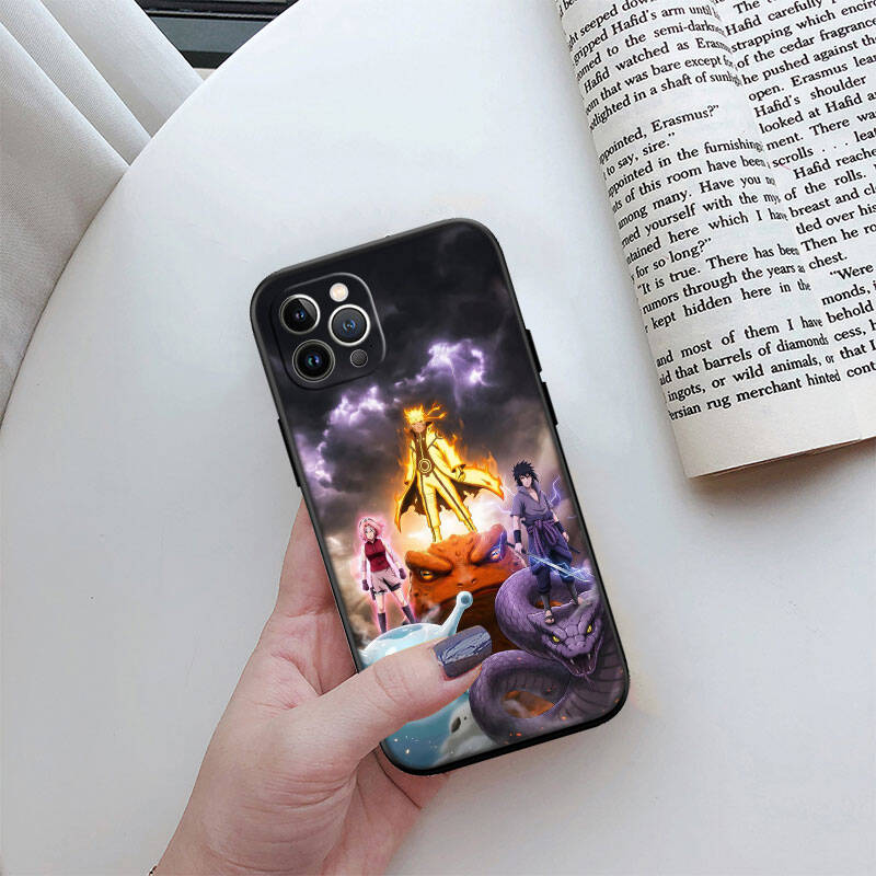 MH106 Чехол-накладка Naruto Uzumaki для iPhone 7 8 11 12 13 14 15 16 17 16E XS Pro Max XR X SE Air