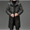 Down Jacket Men's Jacket Long Work Clothing Knee Thickened Middle-aged Outdoor