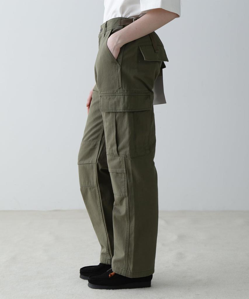 AVIREX COTTON CARGO PANTS L 783-4910603 olive