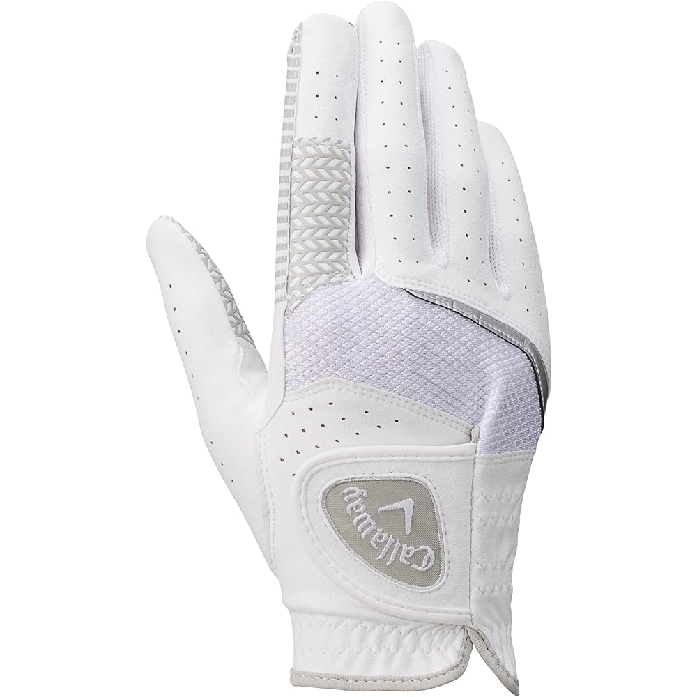 Перчатка для гольфа Callaway Hyper Grip Правая рука Белая 25 см Мужская