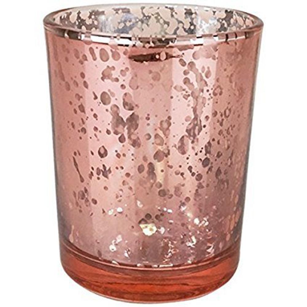Mercury Glass Votive Tealight Candle Holders Handmade by GOLDENWELL for Weddings Parties and Home Decor