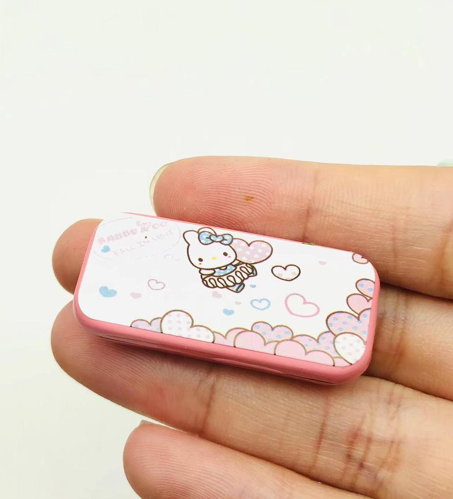 Миниатюрный офисный макет канцелярский набор: Пенал, Блокнот, Альбом для эскизов, Линейка, Штангенциркуль, Мелок (1:12 шкала)