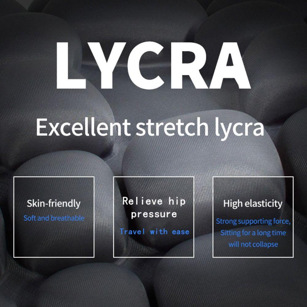 Anti-Slip Travel Cushion Comfortable Travel Seat Cushion New 3D Air Cell Seat Cushion  Wheelchair