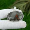 Natural Tabu Jasper Gemstone Jewelry 925 Sterling Silver Pendant For Girls