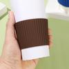 Table Mats Non-Slip Water Cup Coasters Insulation Cup Cover Silicone Cup Sleeve Bottle Sleeves