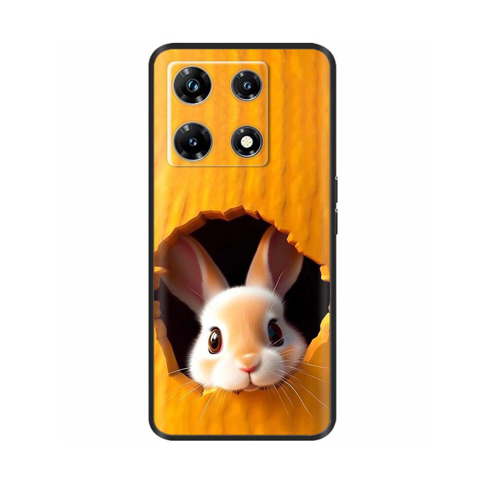 Ударопрочный чехол для телефона Infinix Note 30 4G 5G 30 Pro Чехол для телефона Животные Силиконовая задняя крышка для Infinix Note30 Note 30 30i Vip Pro