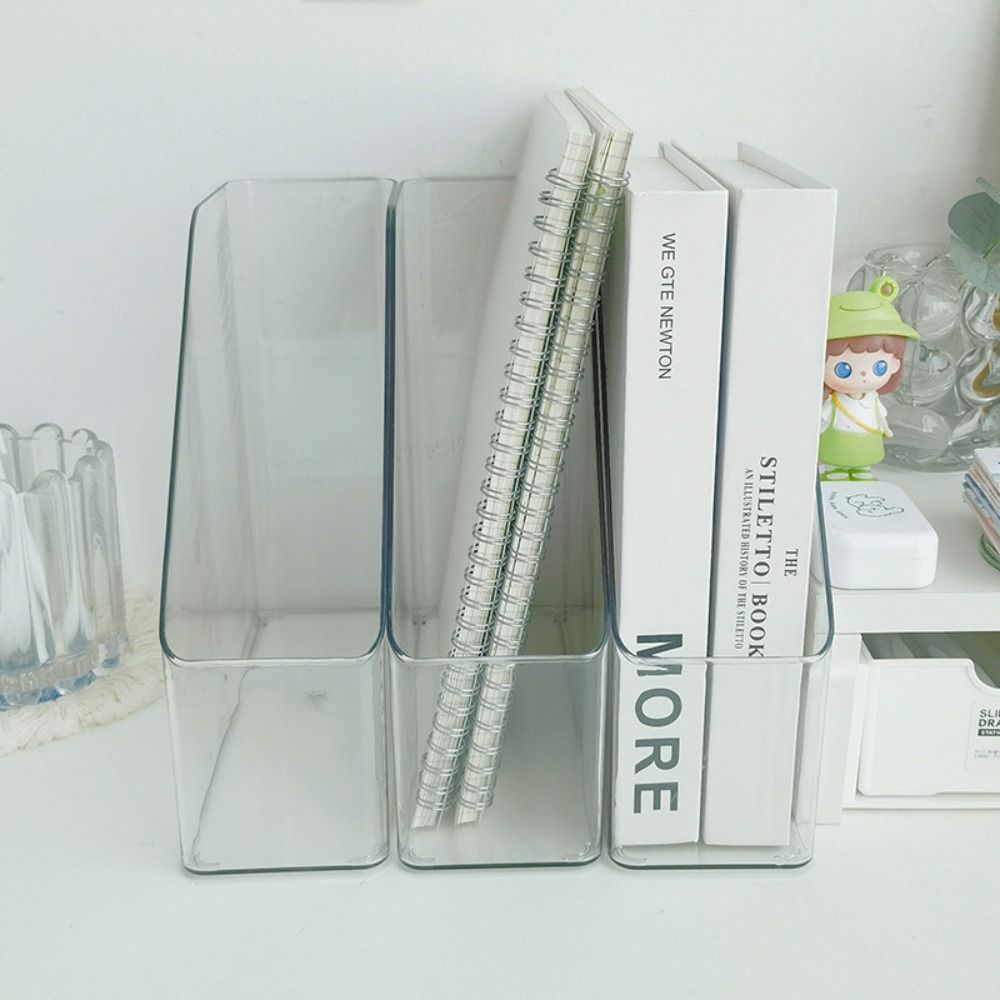 Настольная папка для ПЭТ, прозрачный лоток для бумаги, органайзер, стенд, вертикальная папка для файлов, журнал