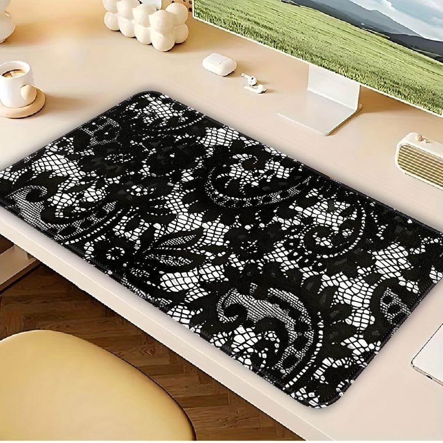 Mouse Pad Keyboard Mouse Pad Computer Laptop Pad Desk accessories office Pad Game Console Pad rubber Sexy Lace Pictures