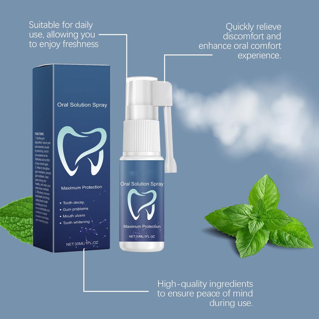 Спрей для полости рта Fresh Breath Clean Teeth Care For Oral Hygiene Fresh Spray 30ml