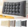Headboard Pillow Headboard Backrest with Elastic Strap Bed Waist Support Cushion Daybed Bolster for Dorm Bedroom Sitting Reading