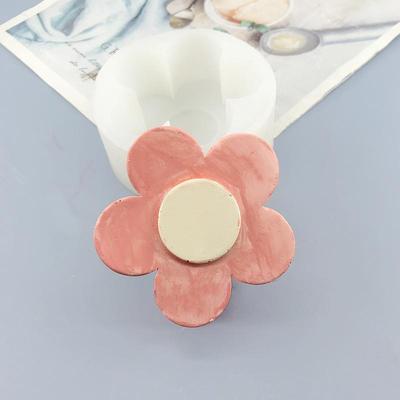 Силиконовая форма «Пятилепестковый цветок»: Ароматерапевтическая свеча, гипс или шоколад своими руками