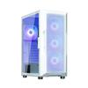 Boitier PC - ZALMAN - I3 Neo ARGB - Blanc - Panneau Vitré - Ventilateurs 120 Mm