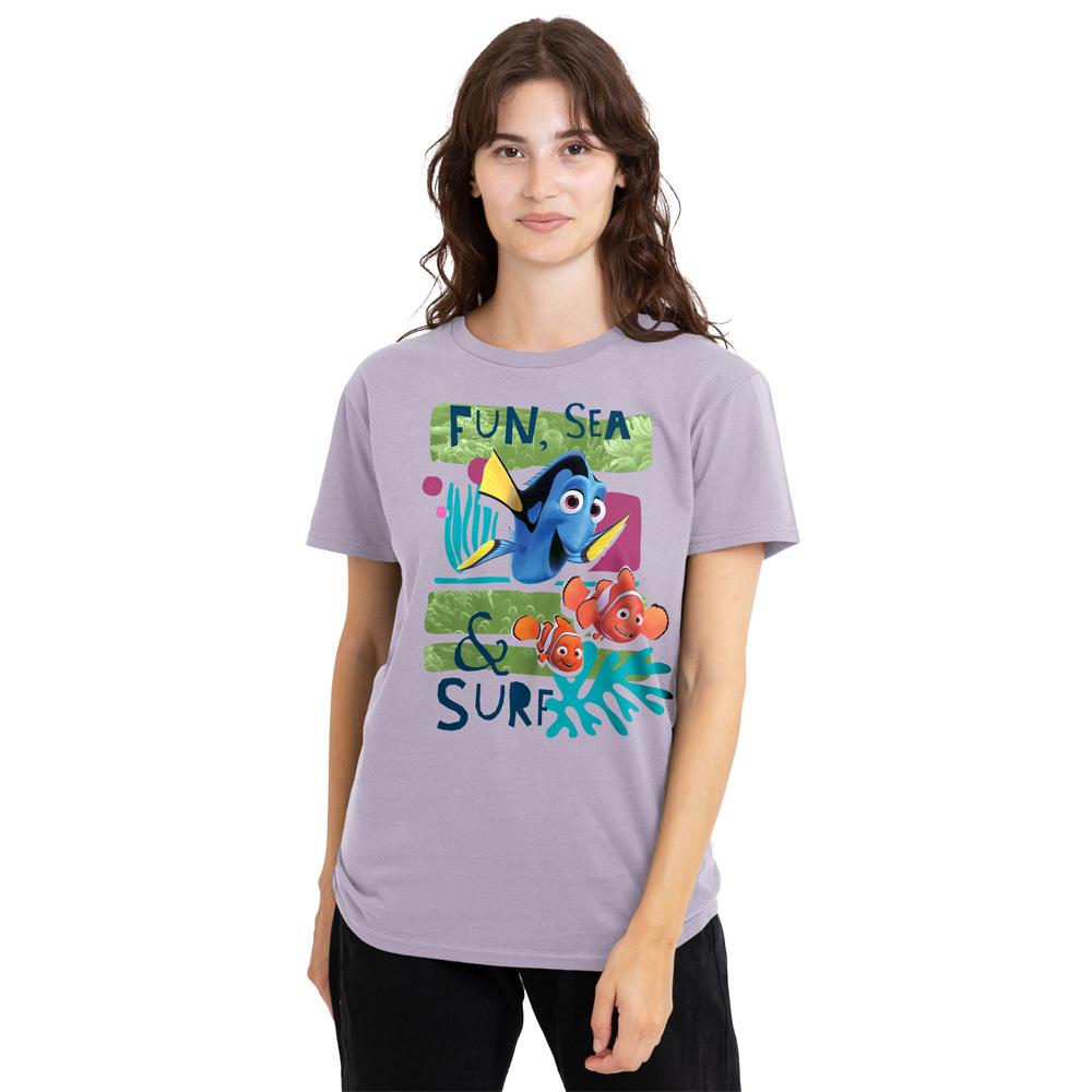 Finding Nemo Womens/Ladies Fun, Sea, Surf T-Shirt