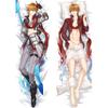 Game Genshin Impact Dakimakura Tartaglia Cosplay Pillowcase  Hugging Body Pillow Case Otaku Throw Bed Pillow Cover Peachskin