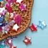Home Party Supplies Loose Spacer Beads Star Beads About120Pcs 11*4.5mm Crafted Handmade Pentagram DIY Accessories AB Color for Jewelry Making