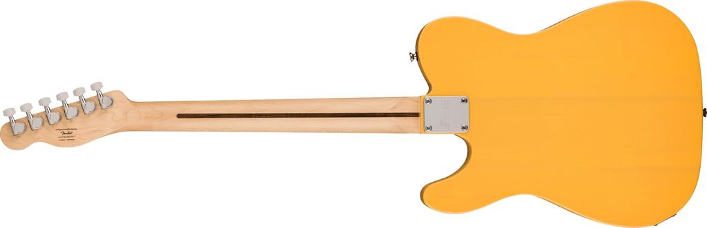 Squier by Fender Электрогитара Squier Squier Maple Black Butterscotch Blonde Мягкий чехол в комплекте Sonic™ Telecaster®, накладка на гриф, пикгард,