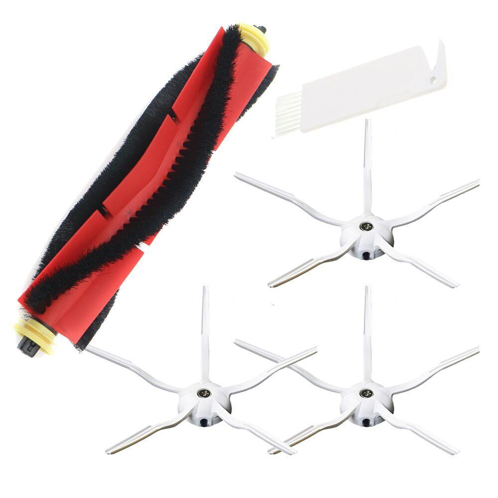 All accessories for Xiaomi Roborock S5 S6 Max Pure S65 S50 E25 E4 robot vacuum cleaners (central side brush Hepa filter mop)