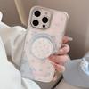 Blue Floral Magnetic Bracket Phone Case