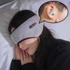 Earmuff Sleep Mask Plush Sleeping Mask Eyemuff Eye Cover for Women Warm Relax Plush Blindfold Cotton Eyes Bandage with Earplus