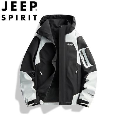 Мужская куртка JEEP SPIRIT для активного отдыха, весна/осень