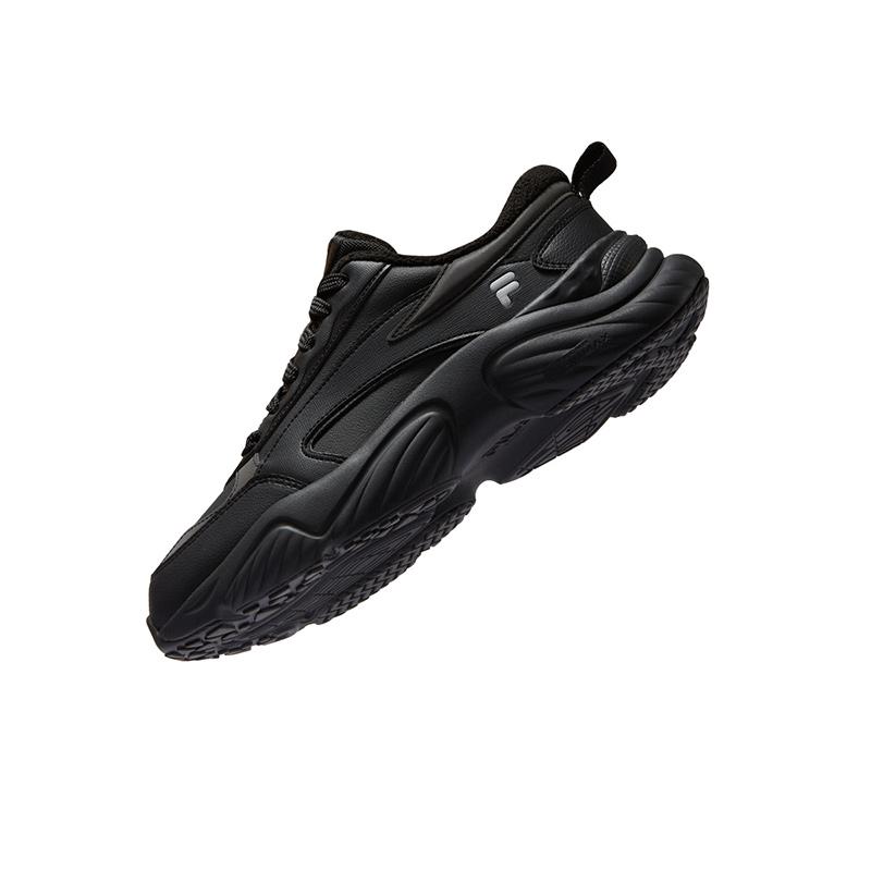 Fila Fusion Conch Dx Модные Универсальные Флисовые Низкие Повседневные Кроссовки Мужские Черные T12M441509FBZ