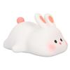 Ночник Kawaii Bunny, мягкий силиконовый ночник, портативный USB перезаряжаемый прикроватный светильник для маленьких детей