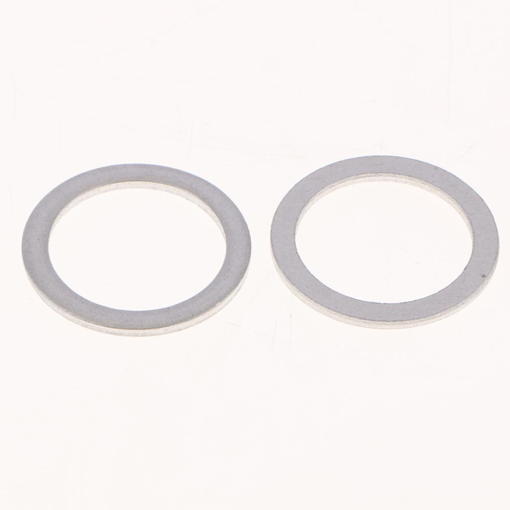 M18 Oil Drain Plug Washer Gasket Kit Metal Crush Seal for Engine Oil Pan Draining and Car Repair