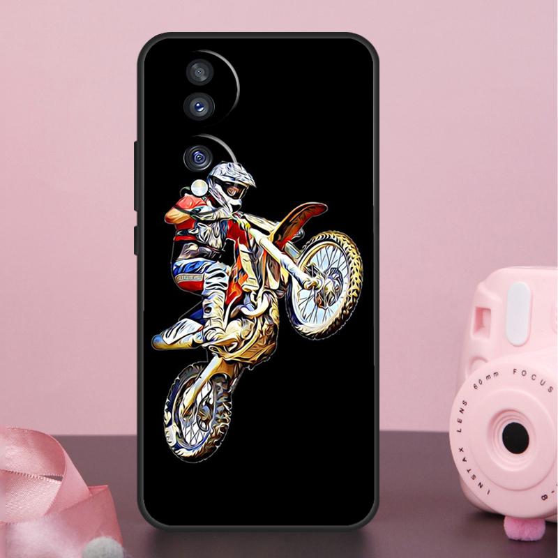 Спортивный чехол Freestyle Motocross для Honor 200 400 Pro 50 70 90 X9a X9b X9c X9d X8b X8c Win Magic 7 Lite 5 6 8 Pro