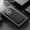 Для Xiaomi 14T 14T Pro Чехол для телефона из овчины с магнитным TPU и мягкими краями, с мелкими отверстиями, противоударный, против отпечатков пальцев