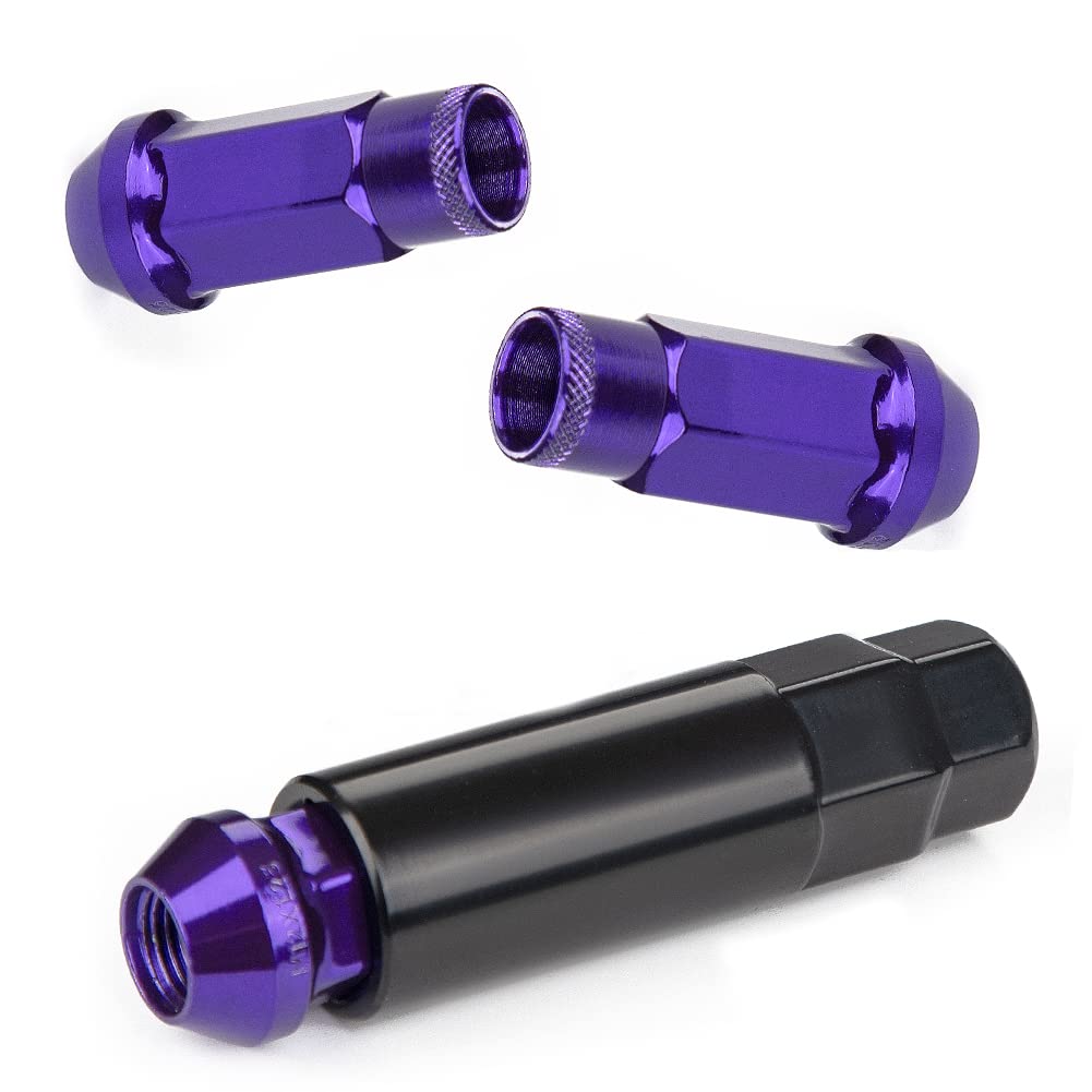 Стальные колесные гайки Гайки для шин Гоночные гайки Гайки-секретки для колес M12 x P1.25 Высота