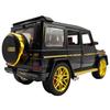 Mercedes-Benz G-Wagen 1:Литой металлический модельный автомобиль в масштабе 24 - Черный