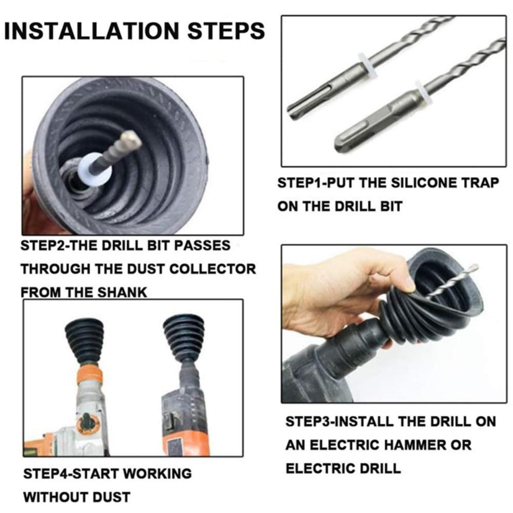 Tool Accessories Drill Dust Collector Dustproof Device Impact Hammer Electric Drill Dust Cover