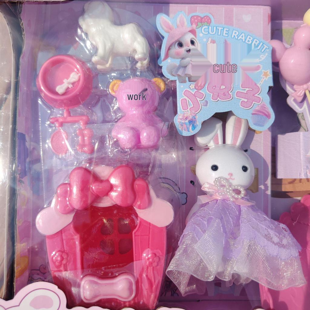 Милый домик для кролика: Качели, Горка, Кровать и Тренировочный класс для девочек