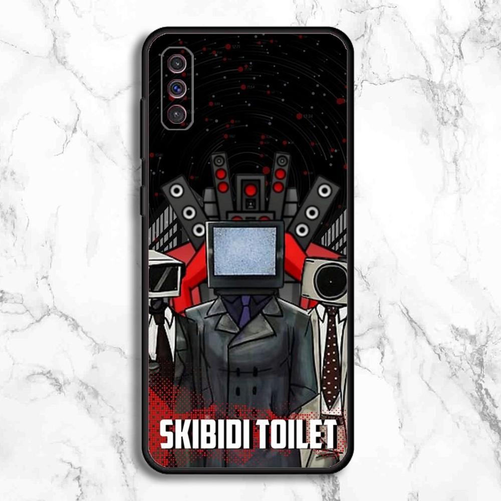 Skibidi Toilet Phone Case For Samsung Galaxy A13,A21s,A22,A31,A32,A52,A53,A71,A80,A91 Soft Black Phone Cover