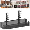 Minimalist Cable Tray Clamp Socket Basket Organizers Cable Management  Rack