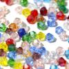4mm AB Color Plating Bicone Shape Austrian Crystals Beads Spacer Loose Beads for DIY Jewelry Bracelet Necklace Making