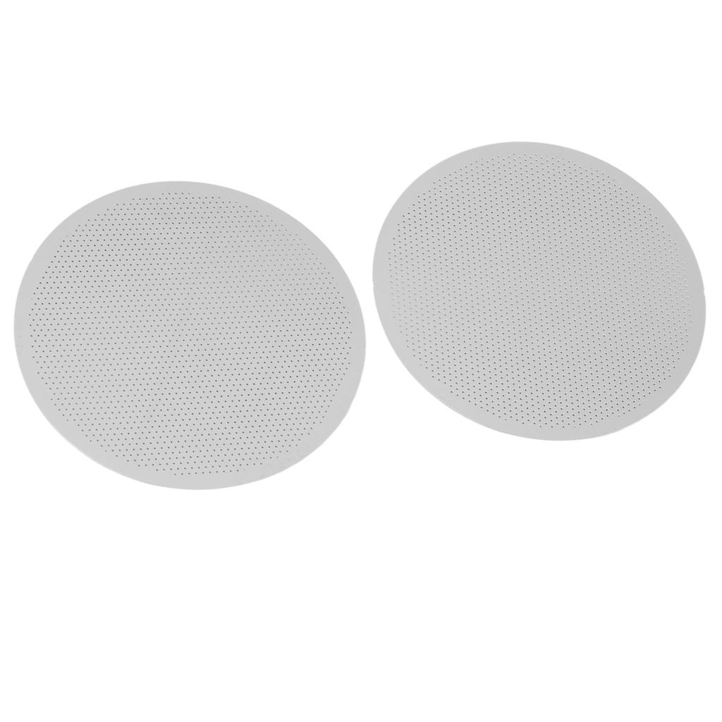 2шт кофейный фильтр-шайба 61мм 304 нержавеющая сталь многоразовый кофейный фильтр сетка пластина для портафильтра F