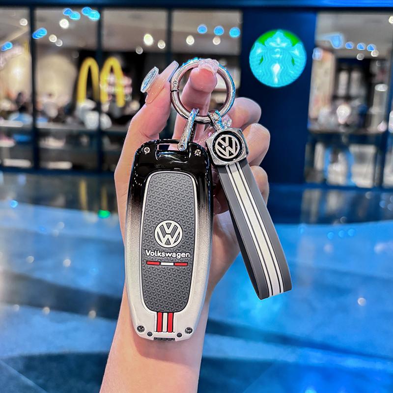Для VOLKSWAGEN Чехол-держатель-защита для автомобильного ключа Оболочка Для VW Tiguan Touran Caddy Beetle Jetta Eos Golf Polo Hella Бесключевой Дист