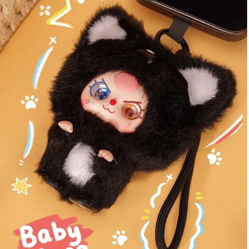 Baby Three Mini Hug Series Vinyl Face Plush Pendant Blind Box Mini Hanging Toy Trend Surprise Box Student Gift Cute Collectible