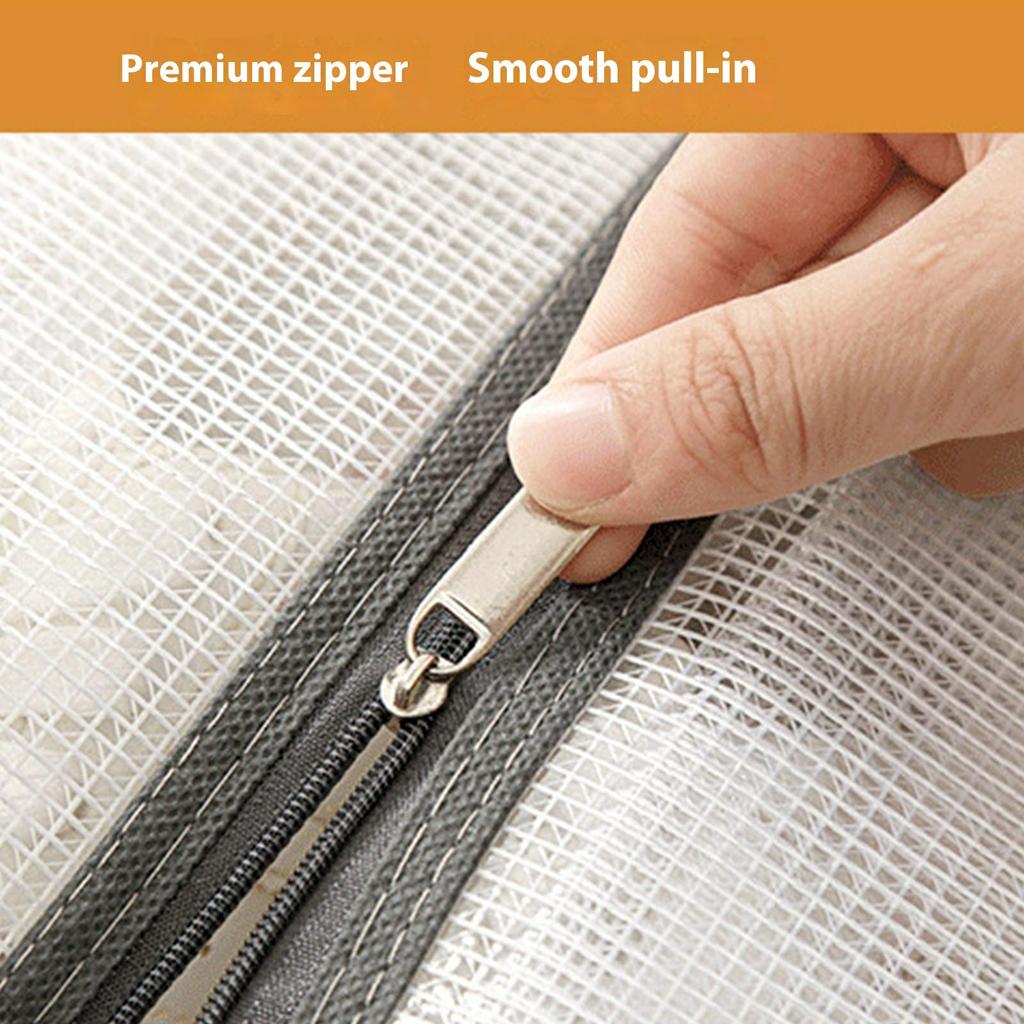 Dustproof Shoes Storage Bag with Zipper See Through PVC Waterproof Thigh Boots Organizer