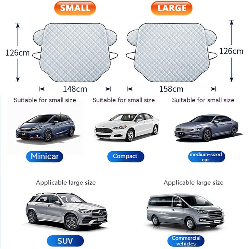 Для Mercedes Benz W204 W205 W212 W213 W176 W177 EQE EQS Автомобильный Противоснежный Защитный Хлопковый Козырек от Солнца Защита от Ледяного Наледи