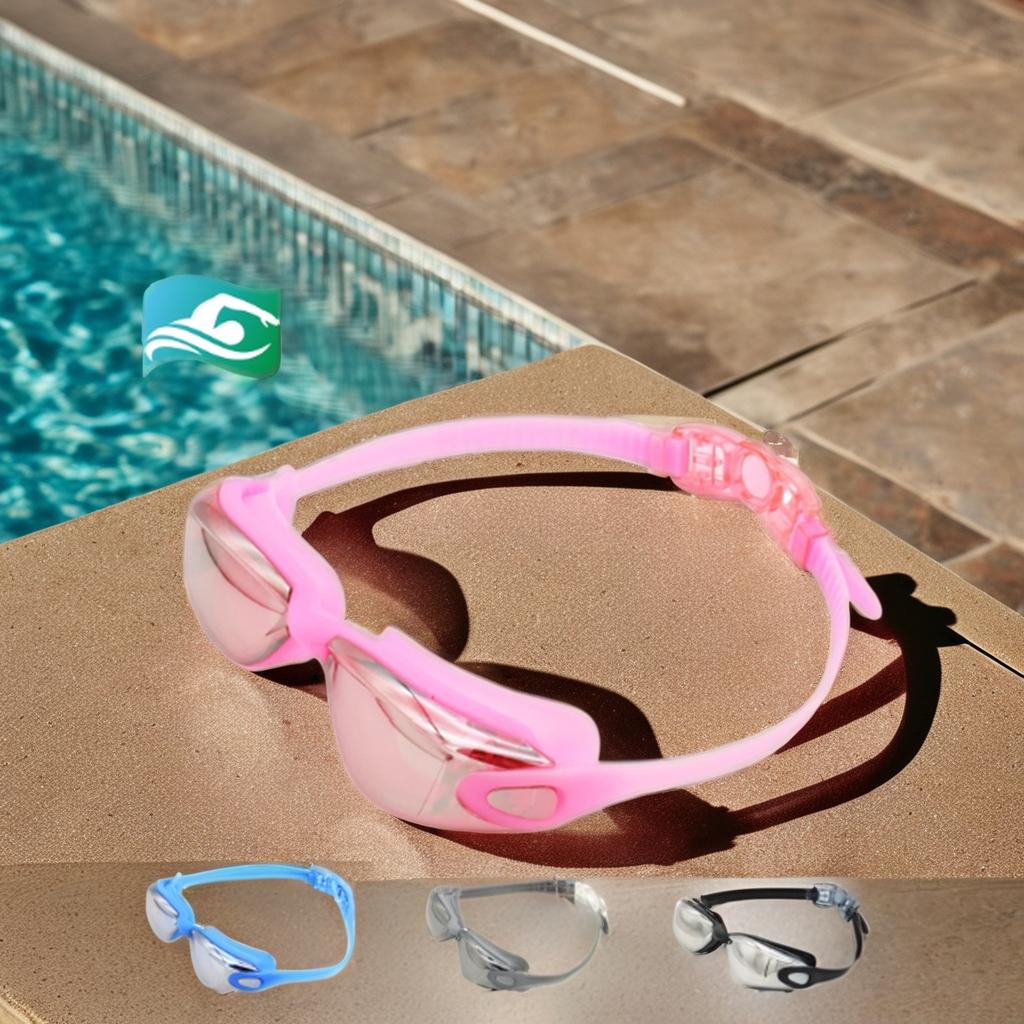 Professional Mirrored Coating Anti Fog Glasses Swimming Eye Protection UV Goggles for Swimming