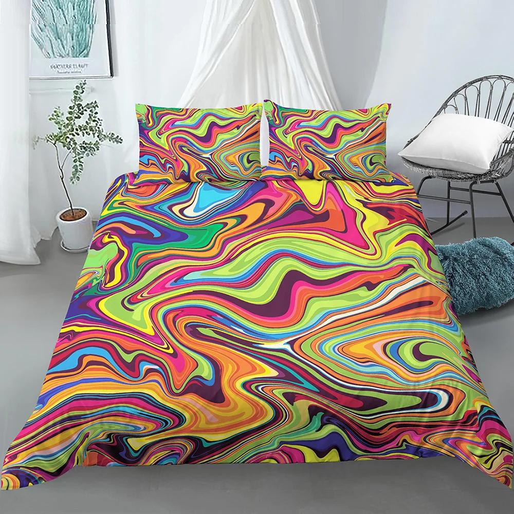 Мраморный пододеяльник Комплект постельного белья для двоих, морской синий пляж белый золотой для мальчиков подростков взрослых прохладные цвета полиэстер пододеяльник