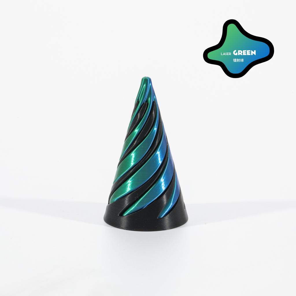 3D Printed Helix Screw Rotating Toys Stress Reducing Tool Pyramid Passthrough Sculpture Spiral Cone Ornaments Home Toys Hobbie
