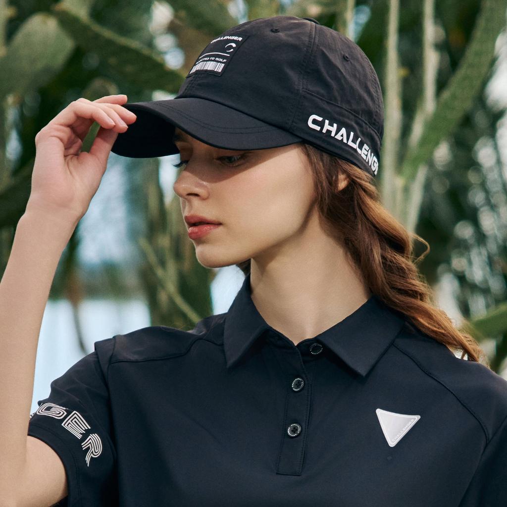 Кепка-бейсболка CHALLENGER Uni Logo Point Съемная защита от солнца Черный