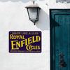 Заявите о себе с Royal Enfield: Обязательная винтажная металлическая вывеска для любого интерьера - Conscious Space