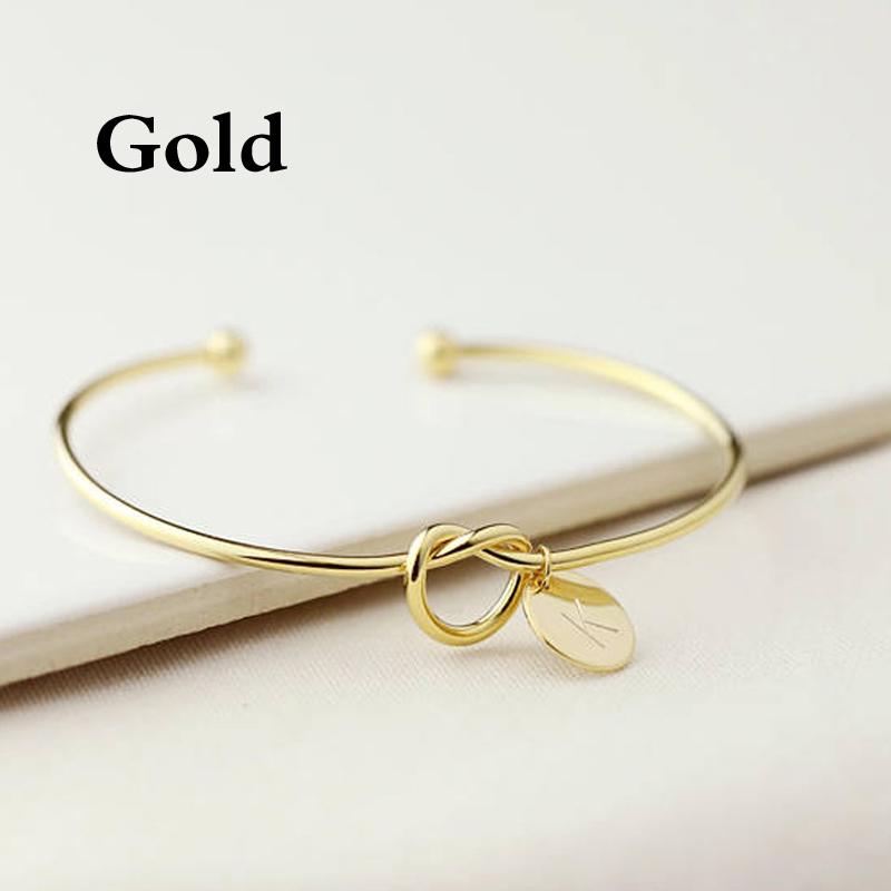 Браслет с 26 буквами, браслет с монограммой, браслет для подружки невесты, очаровательные ювелирные изделия